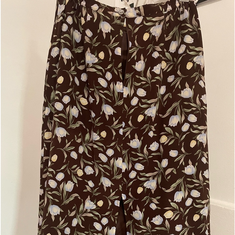 100% silk skirt
